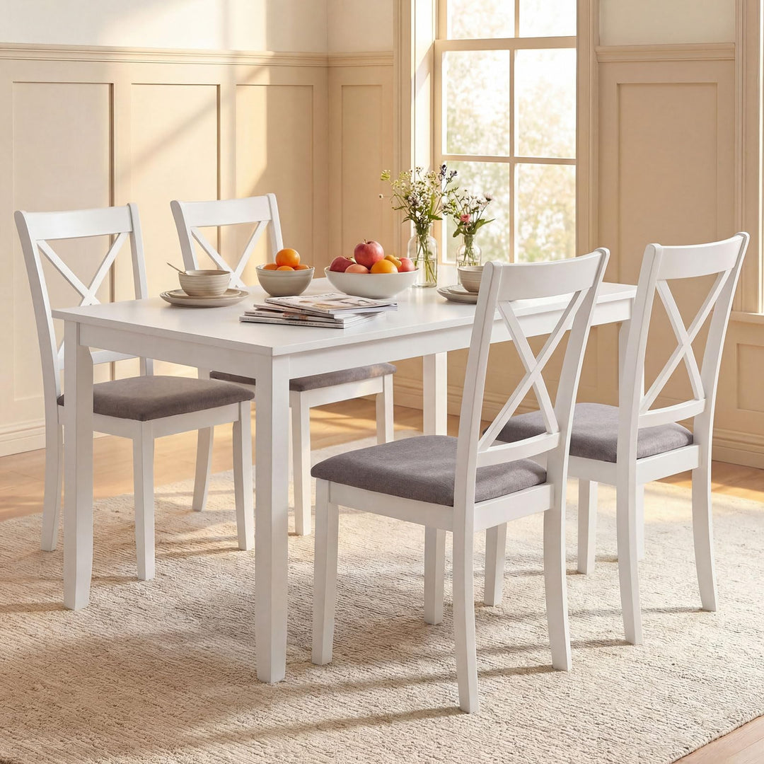 Giantex Modern Mid Century Dining Chairs Set of 2/4