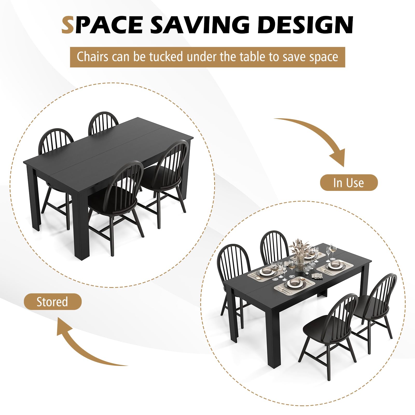 Giantex Dining Table Set