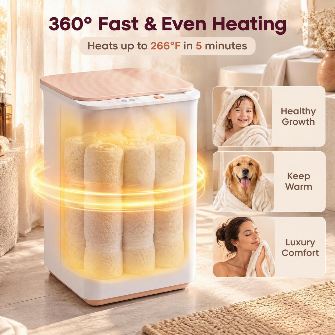 GIANTEX 20L Large Towel Warmer Towel Heater for Bathroom