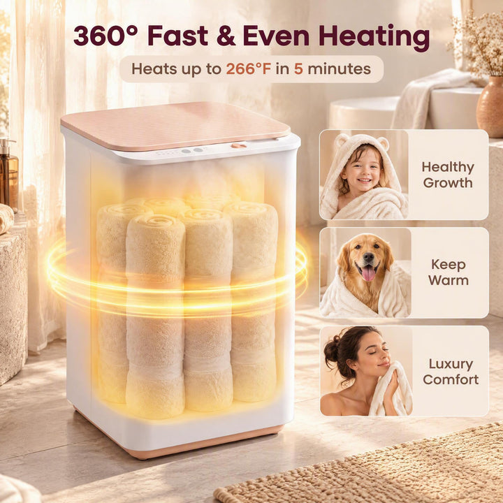 GIANTEX 20L Large Towel Warmer Towel Heater for Bathroom