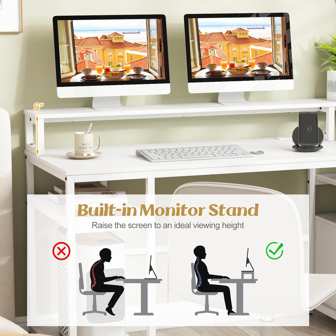Giantex Computer Desk with Drawer