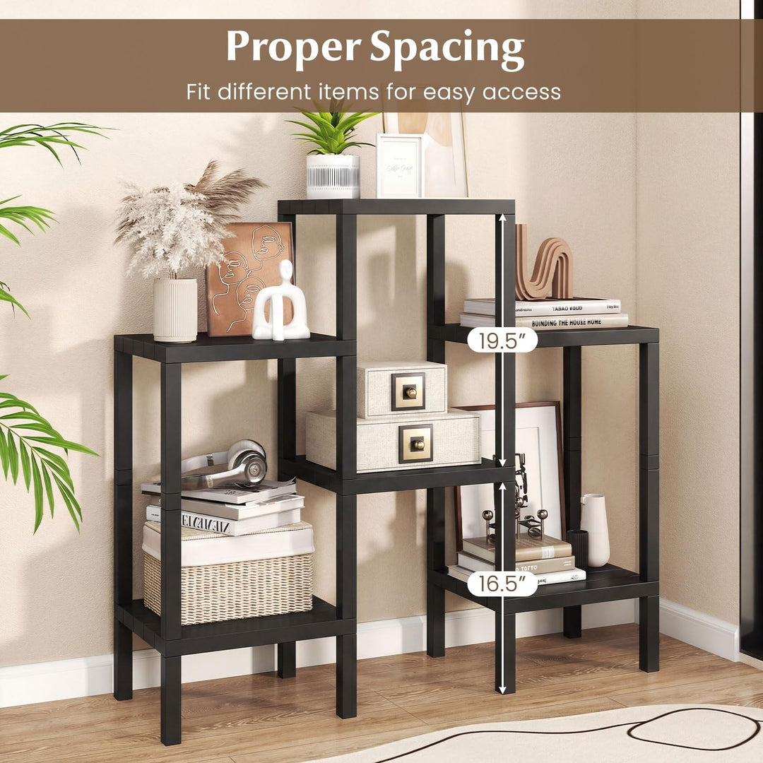 Giantex 6-Tier Plastic Modular Storage Shelves