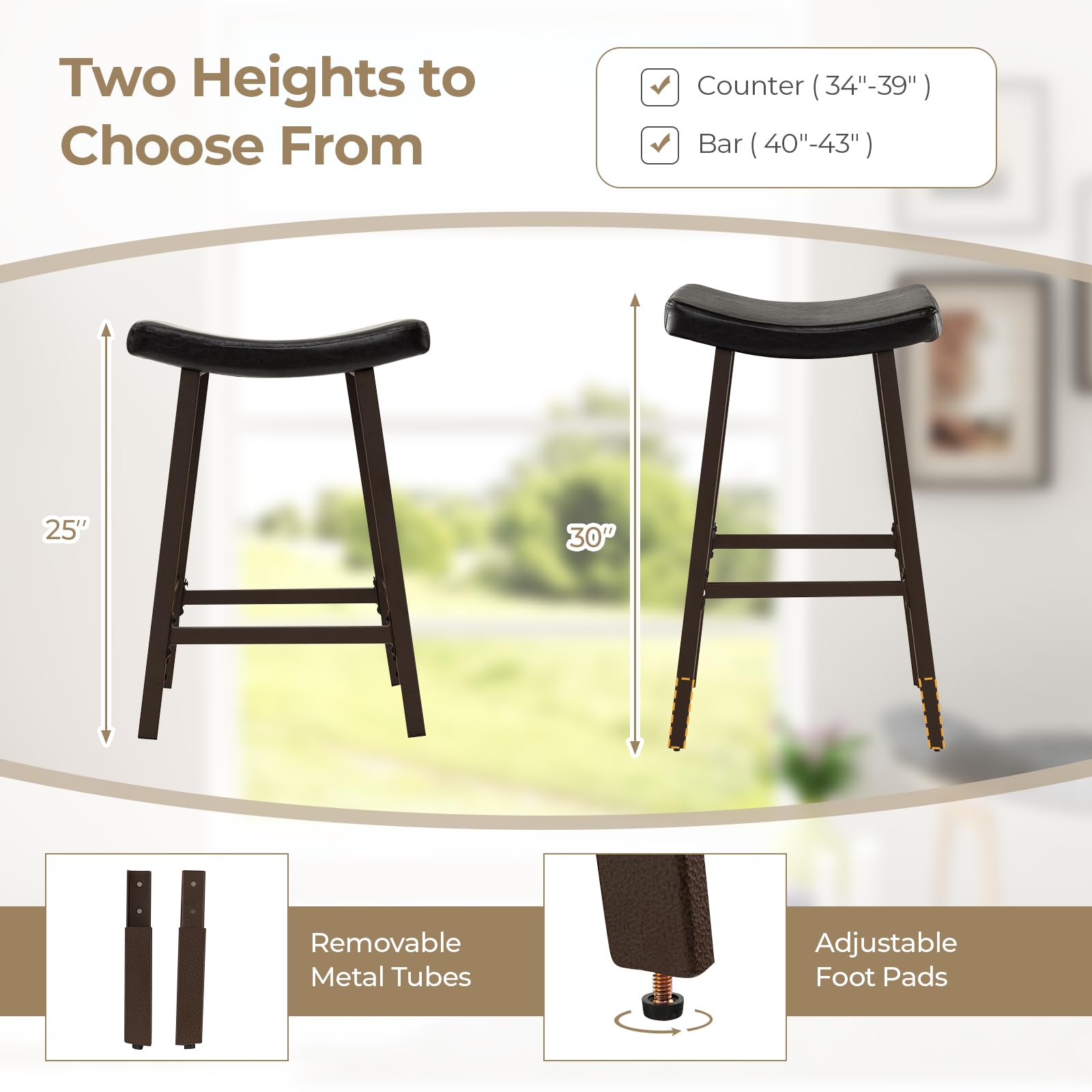 Giantex Bar Stools Set