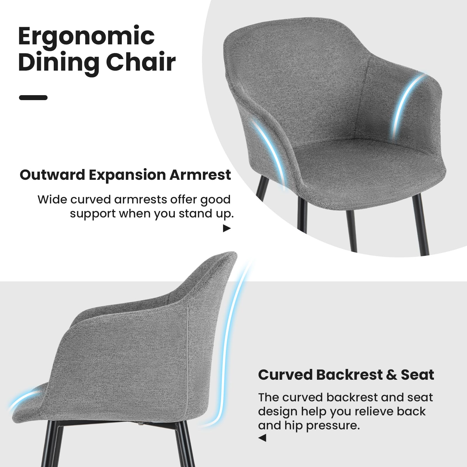 Giantex Dining Chairs Set
