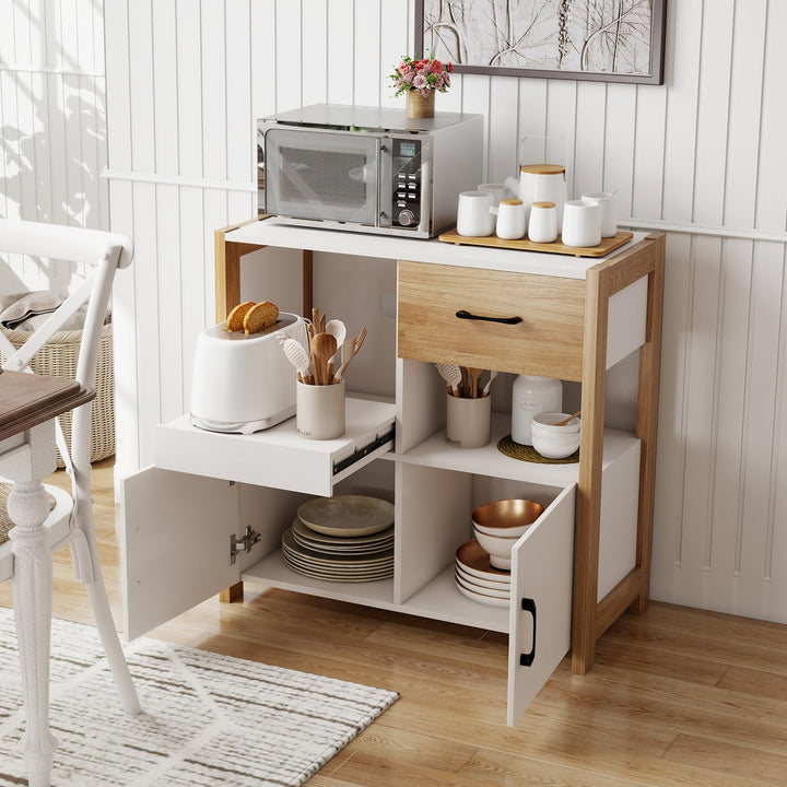 Giantex Buffet Sideboard with Pull-Out Shelf