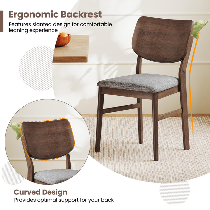 Giantex Wooden Dining Chairs Set