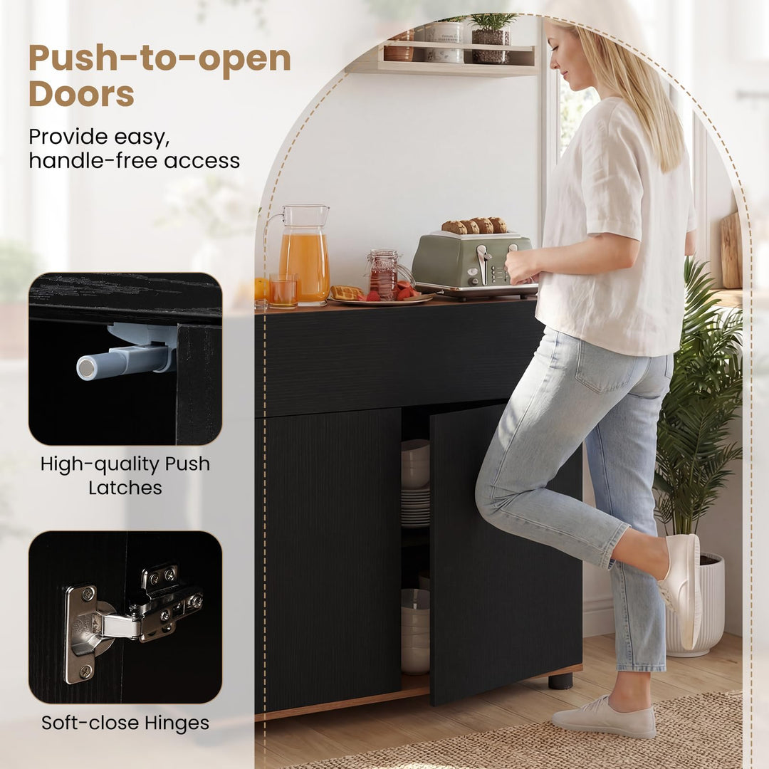 Giantex Sideboard Buffet Cabinet with Storage
