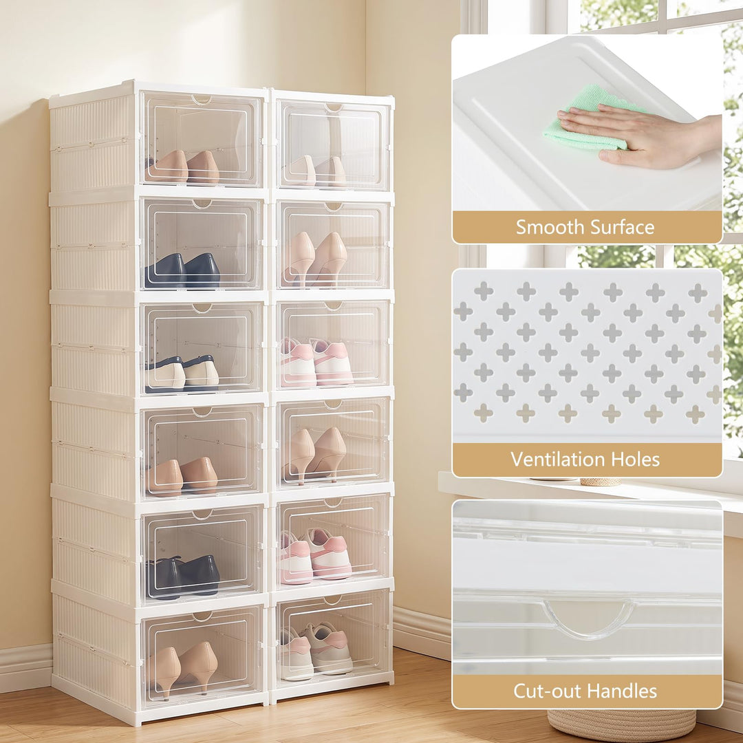 GIANTEX 6-Tier Shoe Rack Organizer for Entryway