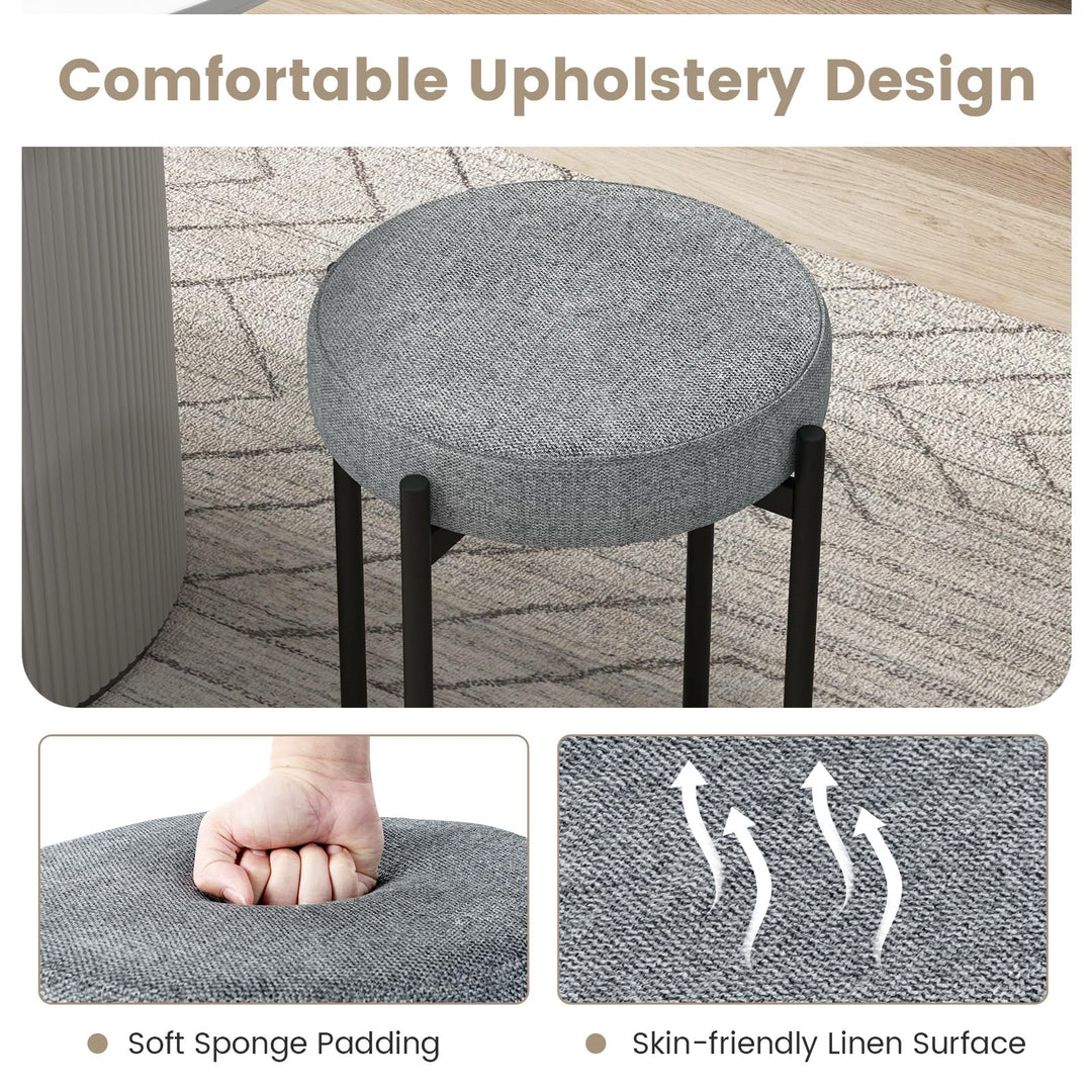 Giantex Stackable Stools Set of 4