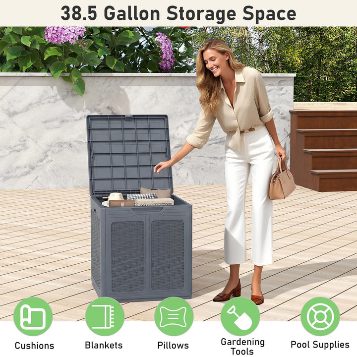 Giantex 39 Gallon Outdoor Storage Box