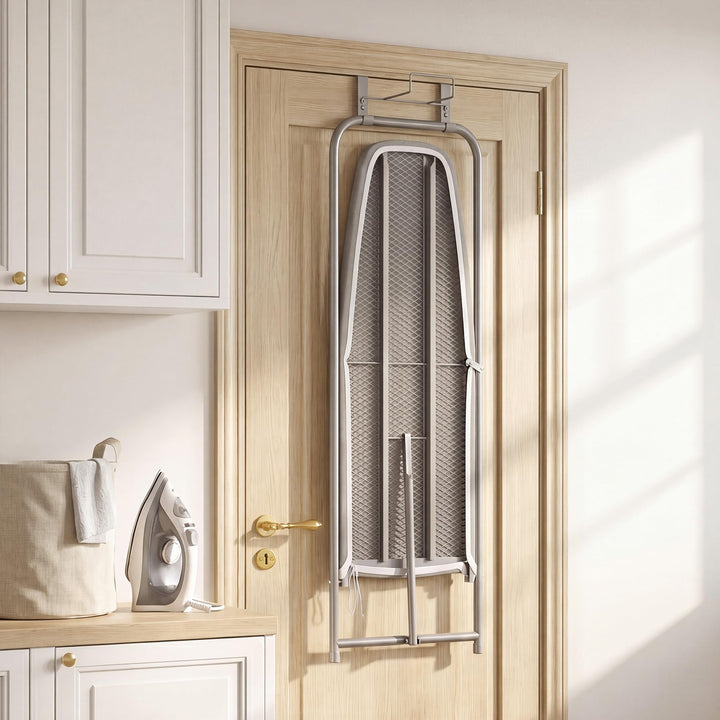 Giantex Over The Door Ironing Board with Iron Holder