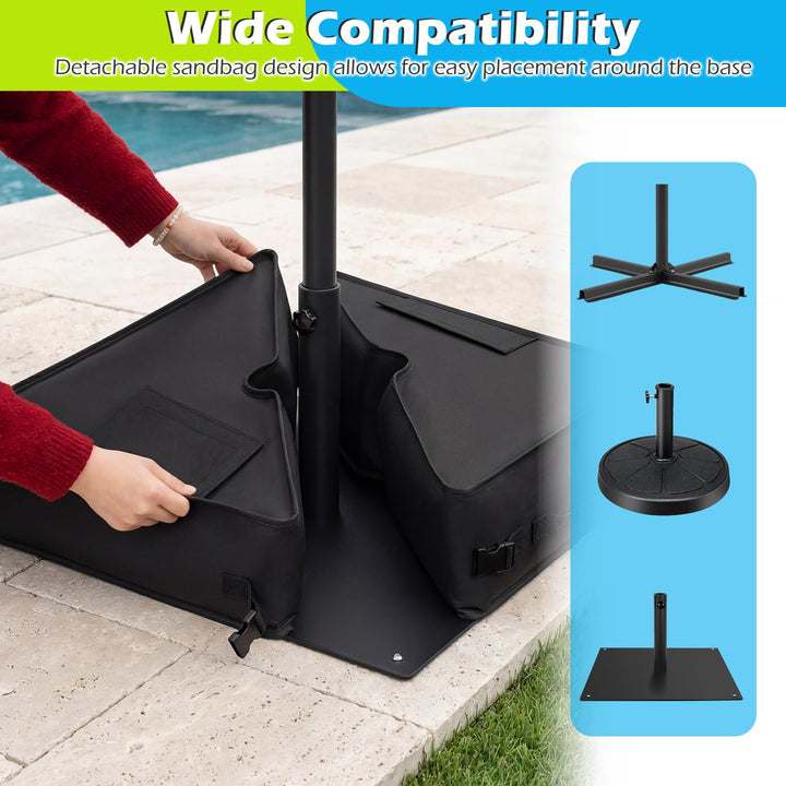 Giantex 90 lbs Umbrella Base Weight