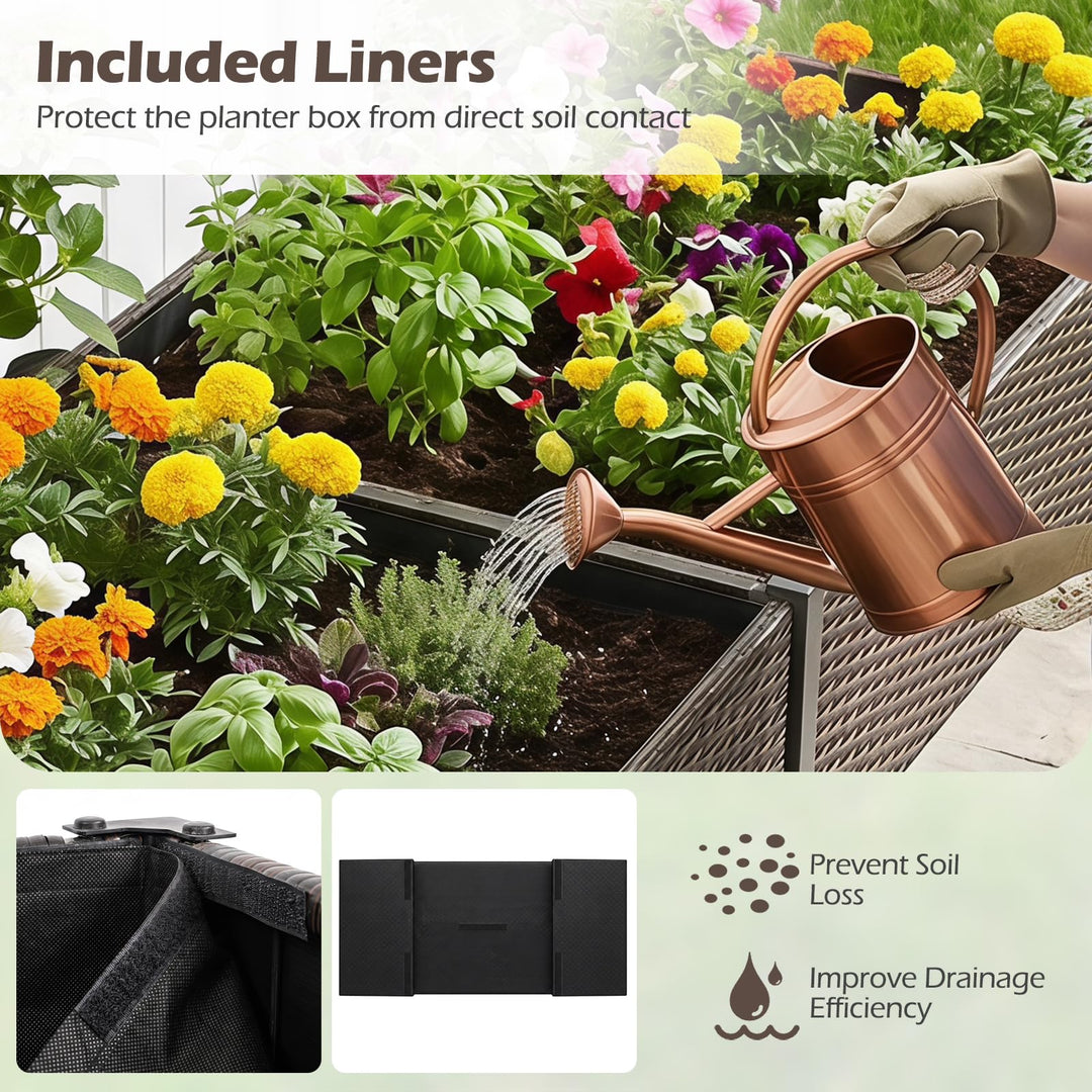 Giantex 6 x 2 FT Raised Garden Bed with Legs
