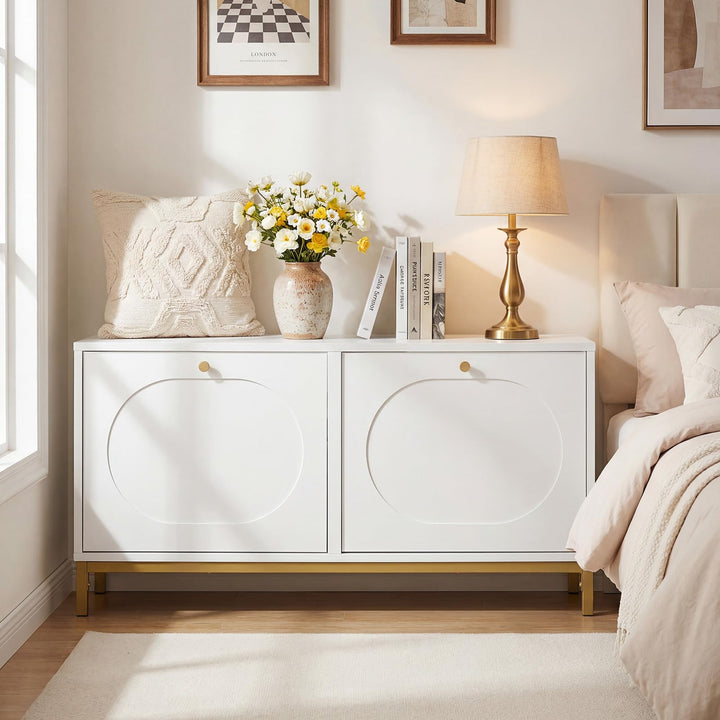 Giantex Shoe Storage Bench with 2 Flip Drawers