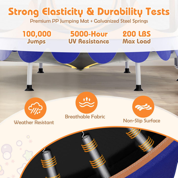 Giantex 5Ft Trampoline for Kids