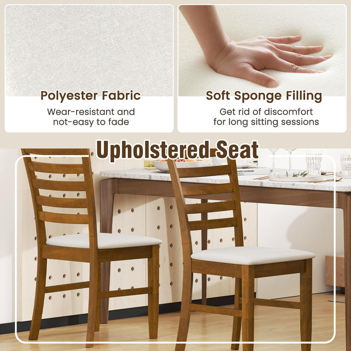 Giantex Wooden Dining Chairs Set