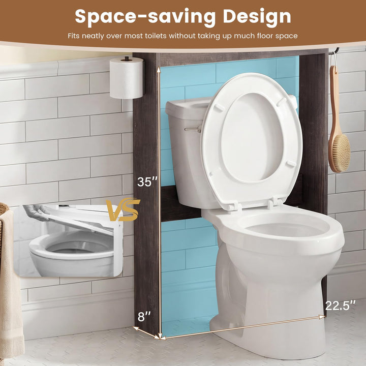 Giantex Over The Toilet Storage Cabinet