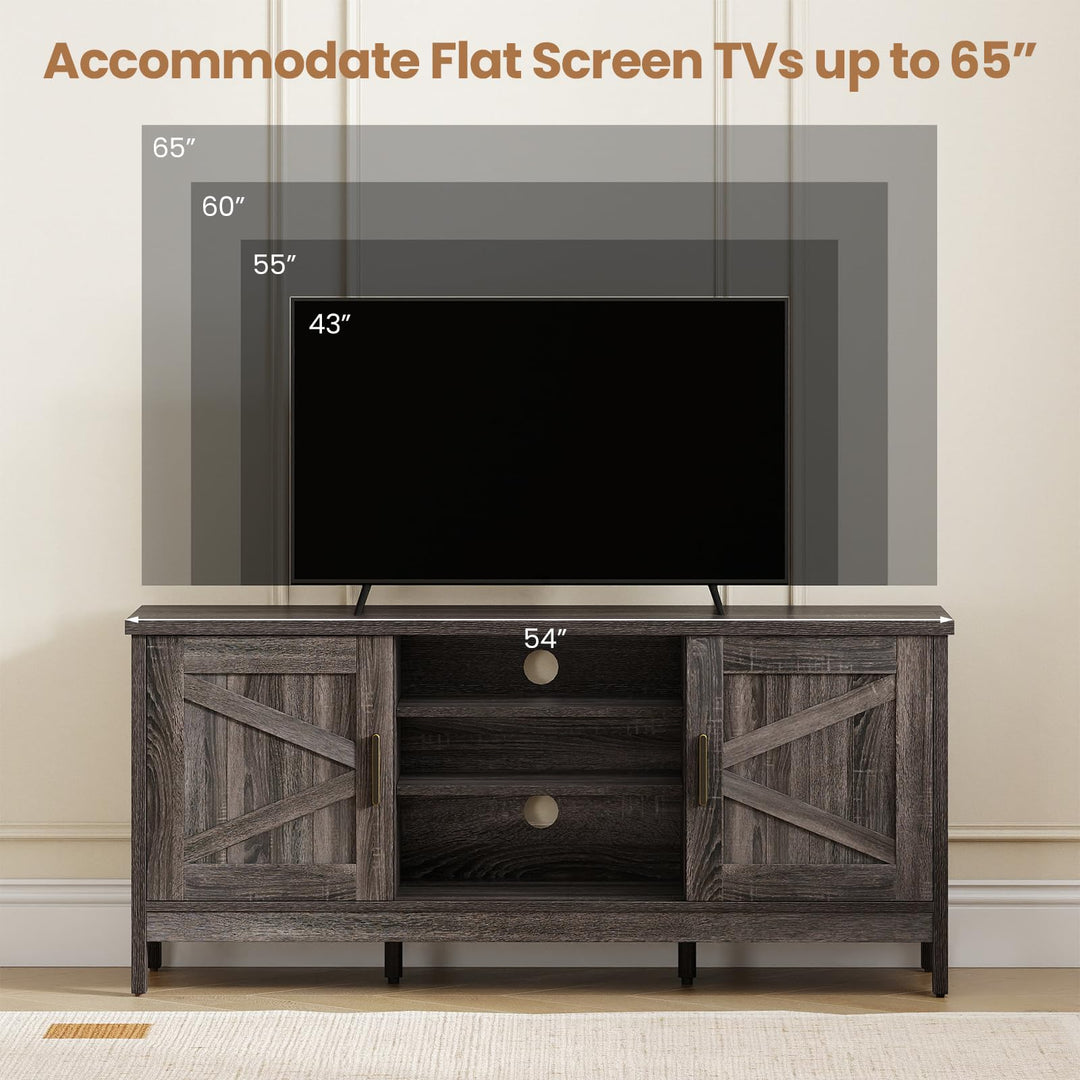 Giantex Farmhouse TV Stand for TVs up to 65"