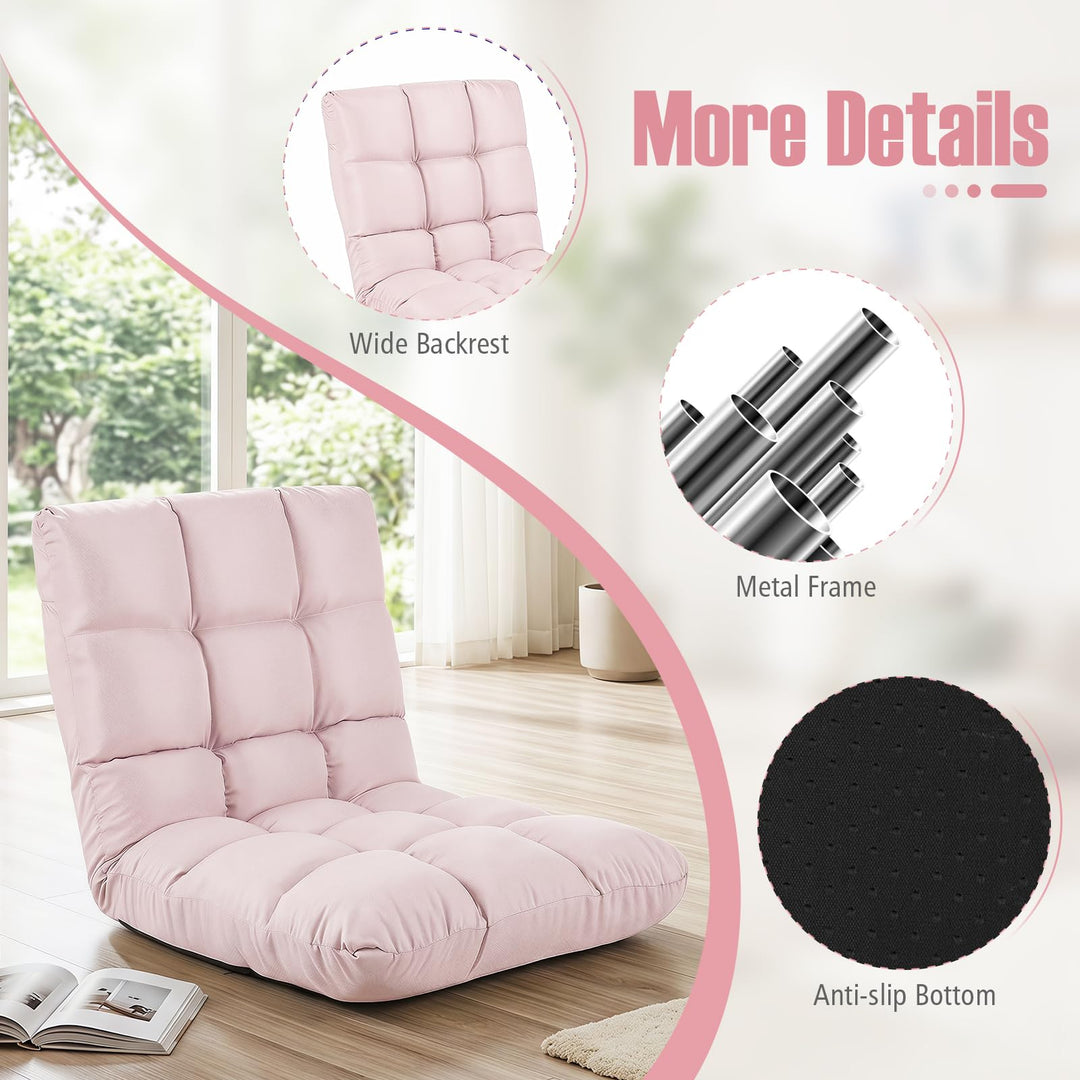Giantex Floor Sofa Chair with 14 Adjustable Position