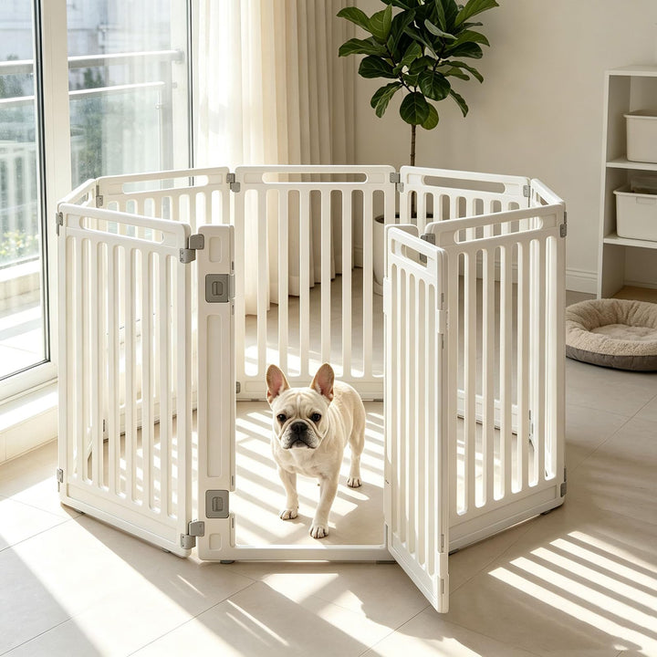 GIANTEX 32" Plastic Pet Fence