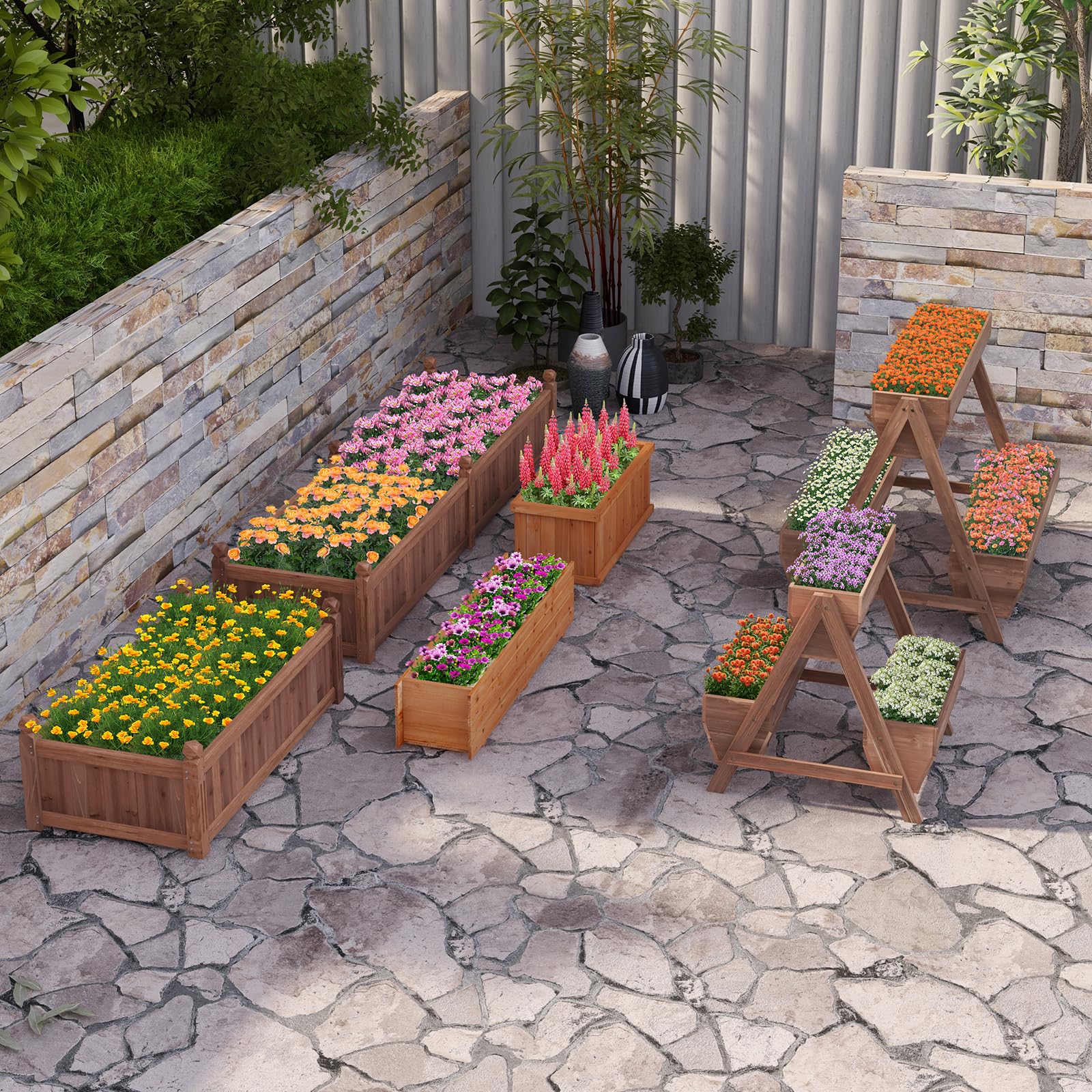 Giantex Vertical Raised Garden Bed
