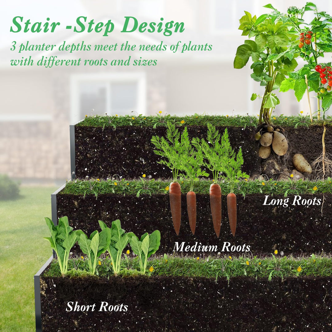 Giantex 3 Tier Raised Garden Bed