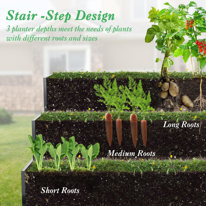 Giantex 3 Tier Raised Garden Bed