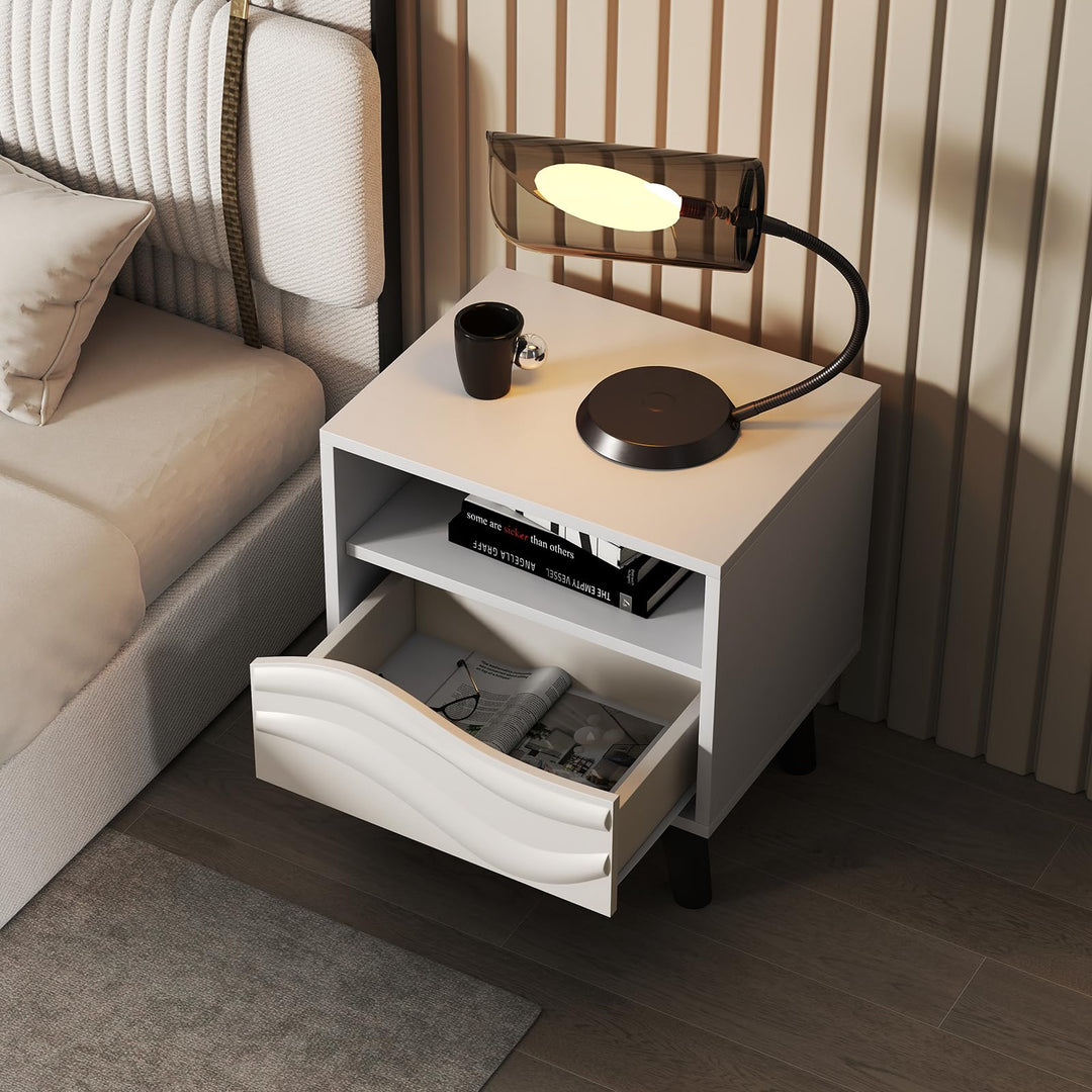 Giantex Mid Century Modern Nightstand