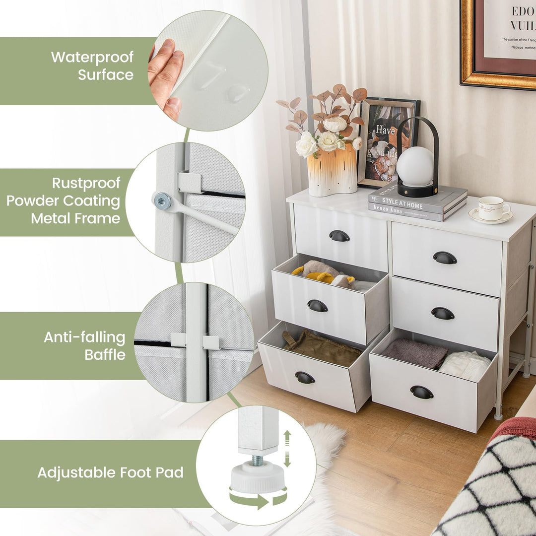 Giantex White Dresser for Bedroom