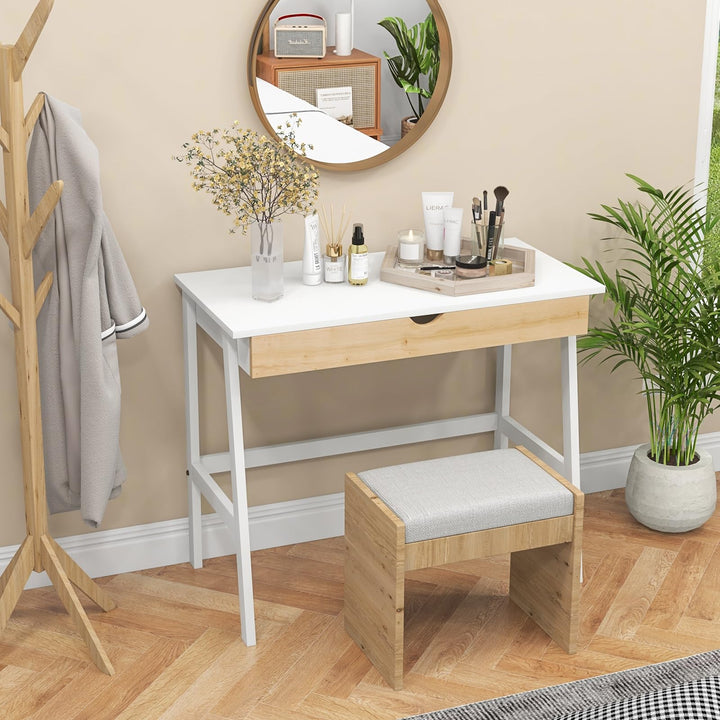 Giantex Modern Writing Desk with Drawer