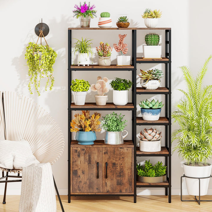 Giantex Double Wide 8-Tier Bookshelf