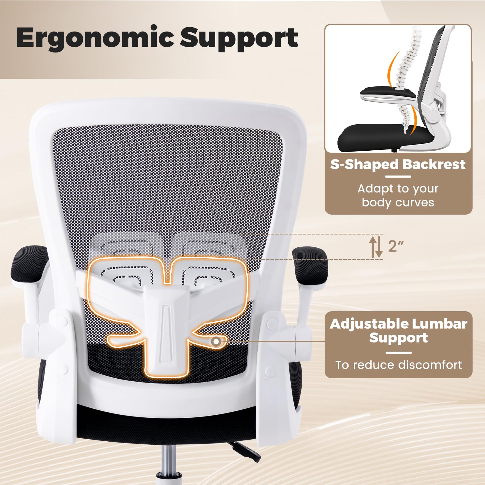 Drafting Chair High Back Office Chairs