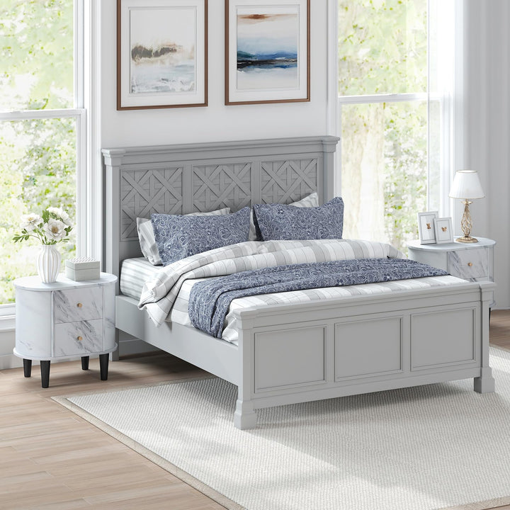 Giantex 2-Drawer Nightstand Set of 1/2