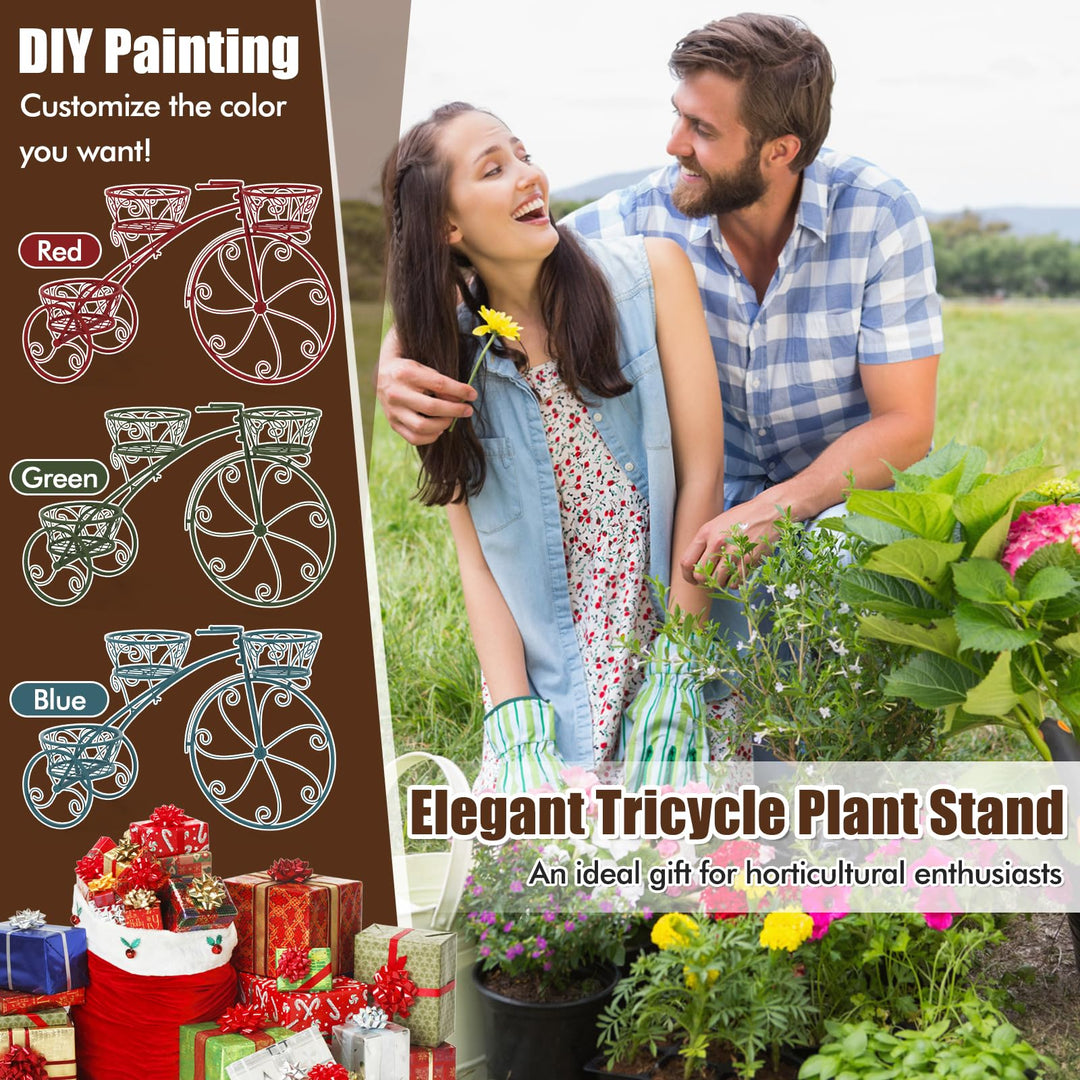 Giantex Metal Bicycle Planter