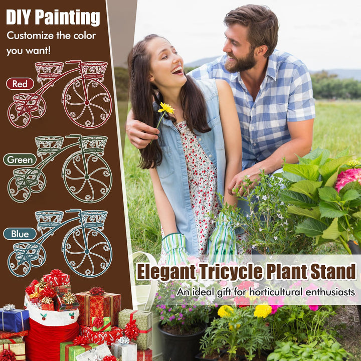 Giantex Metal Bicycle Planter