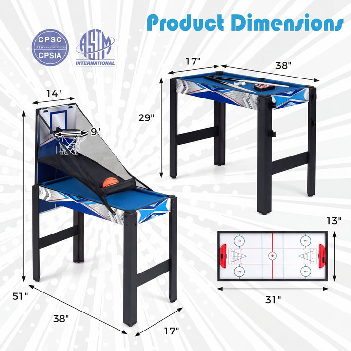Giantex 6 in 1 Multi Game Table