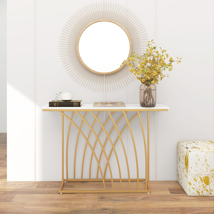 Giantex Entryway Table 48” Console Table - Accent Sofa Table