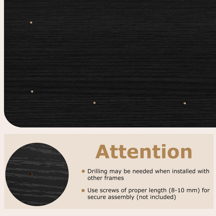 Giantex 48 x 24 inch Solid Universal Wood Table Top Rectangular Countertop Tabletop