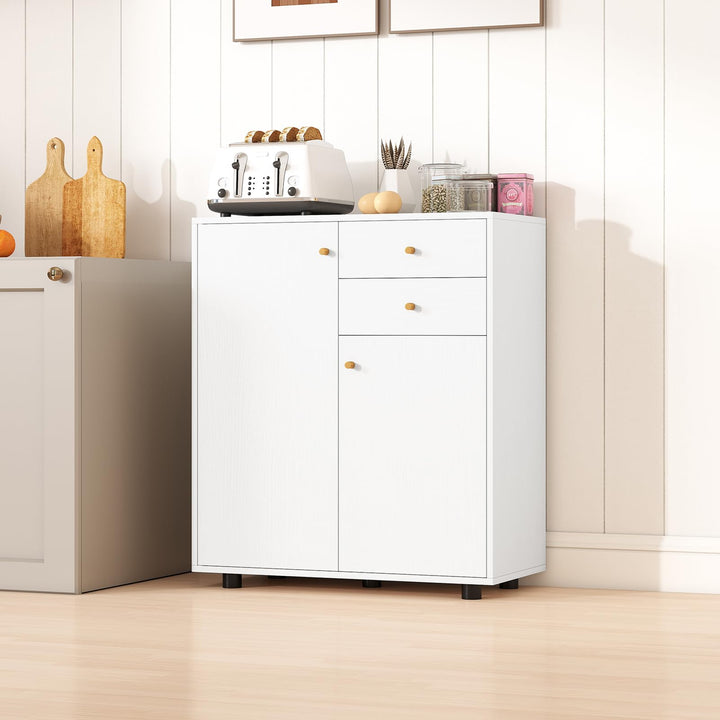 Giantex Sideboard Buffet Cabinet Modern Sideboard Storage Cabinet