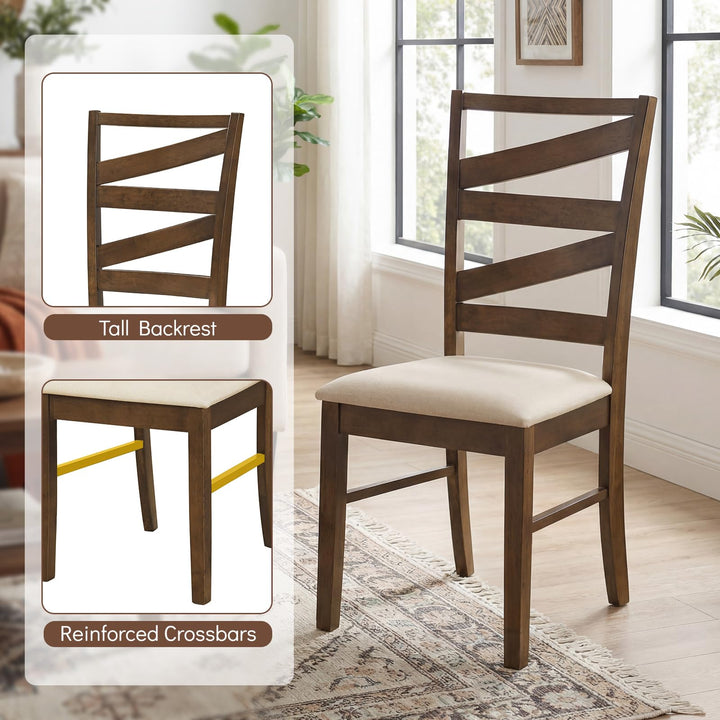 Giantex Kitchen Chairs with Tall Backrests for Dining Room