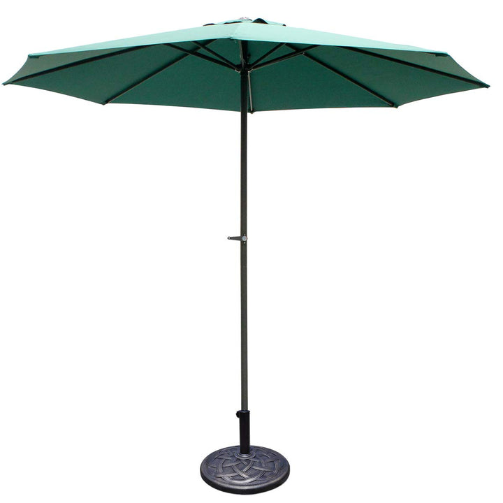 Giantex 22" 43lbs Patio Market Umbrella Base, Classic Round