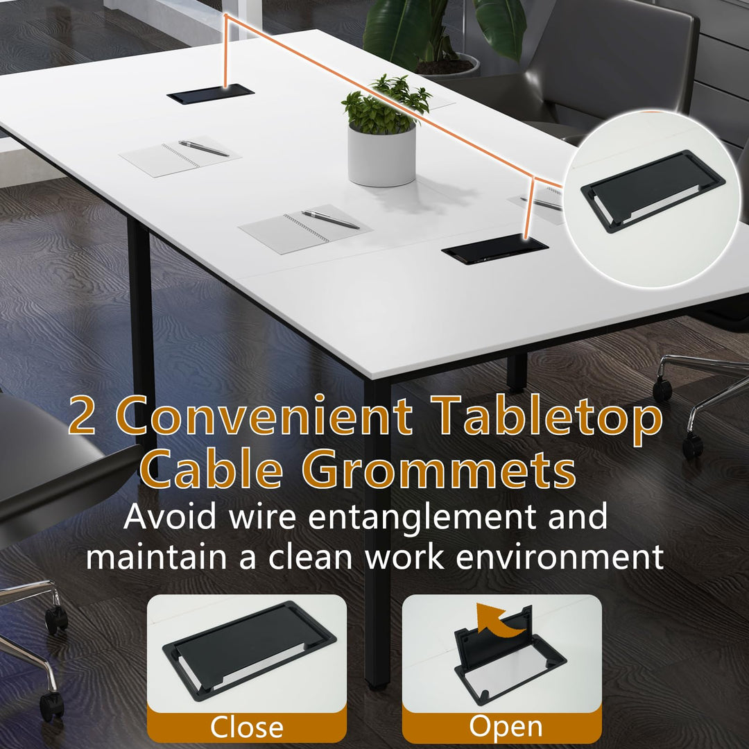 Giantex 94.5"x 48" Conference Table for 8-10 People