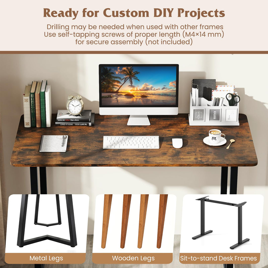 Giantex Universal Wood Table Top （48 x 24 inch）