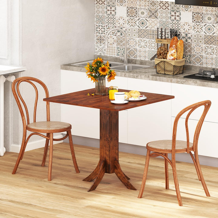 Giantex 33-Inch Square Dining Table for 2-4 People