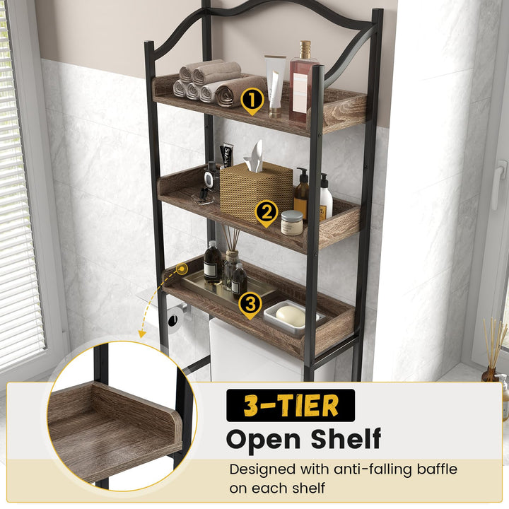 Giantex 3-Tier Over-The-Toilet Rack