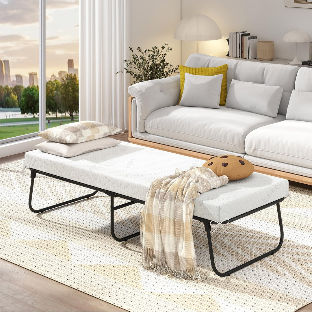 Giantex Folding Bed with Mattress for Adults