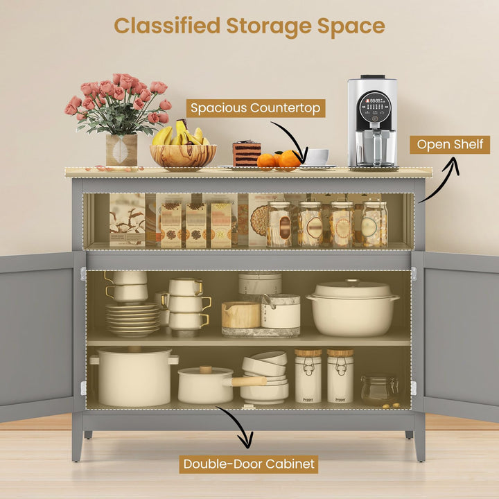 Giantex Buffet Cabinet with Storage
