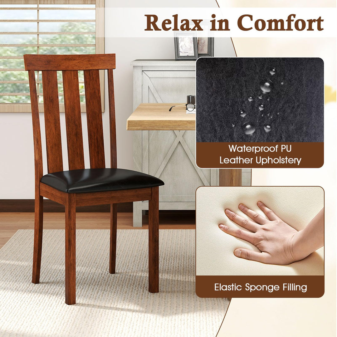 Giantex Wooden Dining Chairs Set