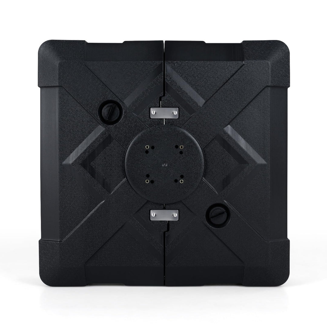 Giantex Rolling Cantilever Umbrella Base | 348 lbs Fillable Offset Patio Umbrella Holder