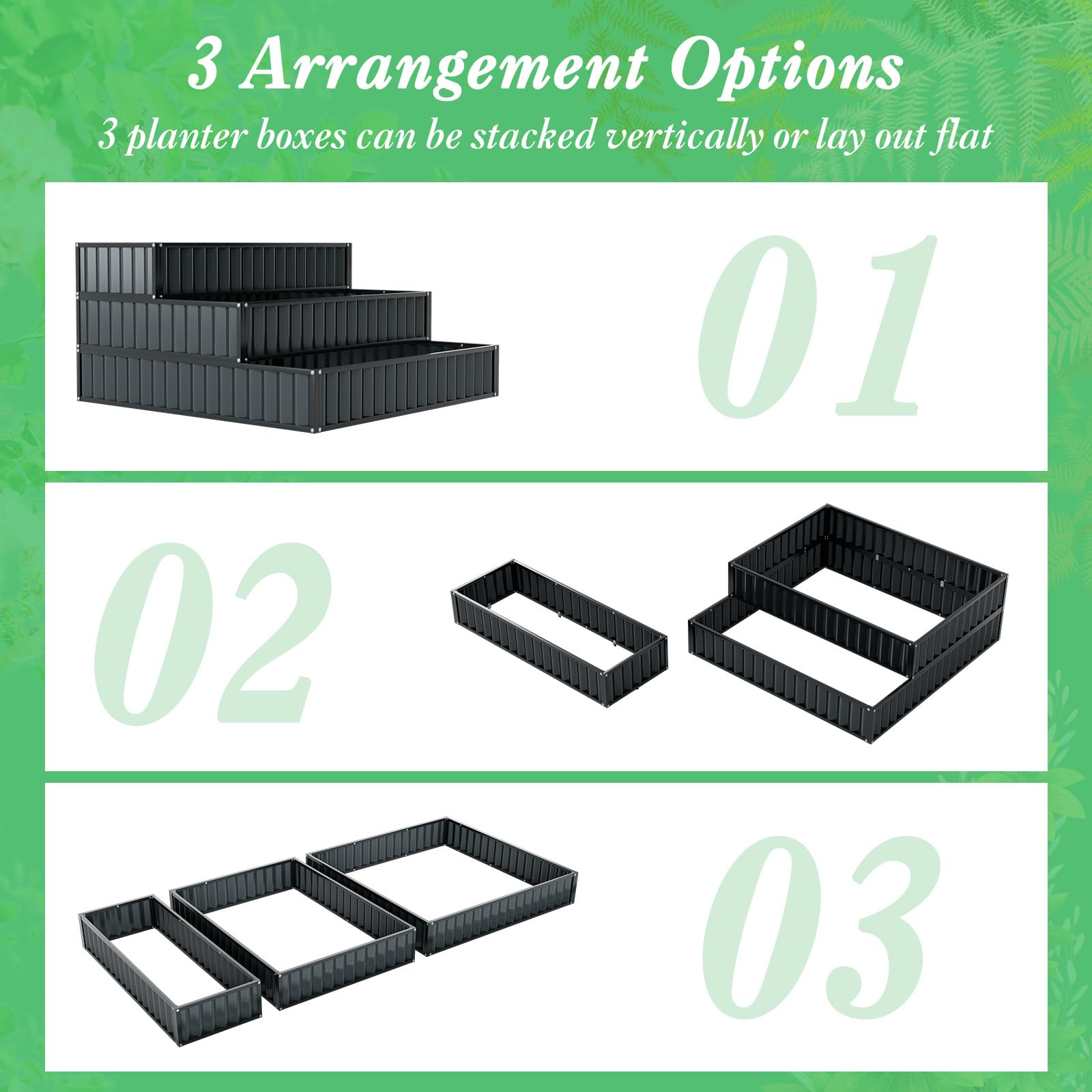 Giantex 3 Tier Raised Garden Bed